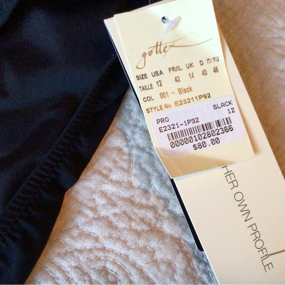 NWT Profile by Gottex Women's Standard Palm Springs Skirted Bottom size 12 - Picture 3 of 3